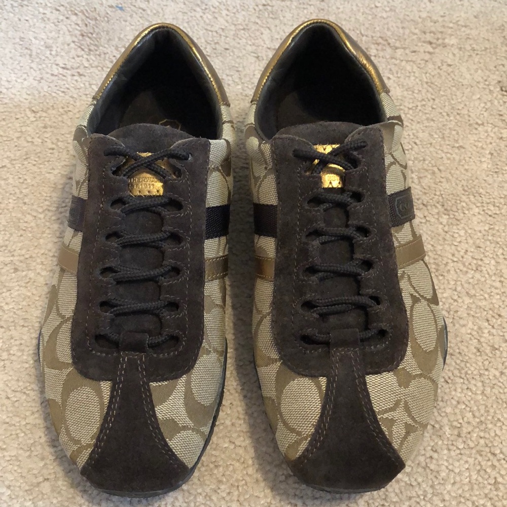💞Authentic Coach “Katelyn” Signature Sneakers